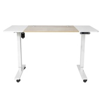 Table réglable en hauteur, bureau électrique individuel assis-debout, faible bruit, durable, en métal, mobilier de bureau moderne, réglable