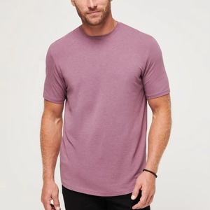 Camisetas Casuales de Fitness para Hombre, Cuello Redondo, Manga Corta, 100% Algodón Tejido, Totalmente Personalizables - Product Image 1