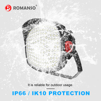 Tour d'éclairage à mât haut 800W 1000W 5000K IP66 en alliage d'aluminium, projecteur LED pour stade, place publique, parking, éclairage extérieur