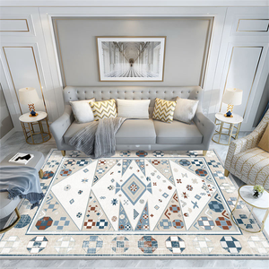 Tapis de prière musulman en polyester, fabriqué à la machine, antidérapant, anti-boulochage, hauteur de pile 6 mm, couleurs personnalisables, écologique, résistant à la corrosion - Product Image 2