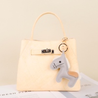 Breloque de sac en forme de cheval, en similicuir souple, adorable accessoire porte-clés animalier pour sac à main, sac fourre-tout et sac à bandoulière pour femme