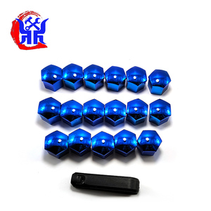 <span class=keywords><strong>Cache</strong></span>-écrous <span class=keywords><strong>de</strong></span> <span class=keywords><strong>roue</strong></span> chromé argenté 21 mm pour Ford F-150, Lincoln Navigator, Tesla - Product Image 6