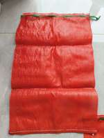Rotes und grünes Panama-Mesh-Netzbeutel