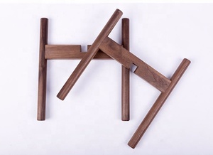 Supports de pots de fleurs d'usine, porte-plante en <span class=keywords><strong>bois</strong></span> pour l'intérieur - Product Image 6
