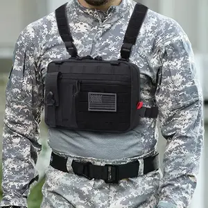 Tactical Molle Pouch Multi-Purpose EDC Bag Include Patch Harness Utility Admin Pouch