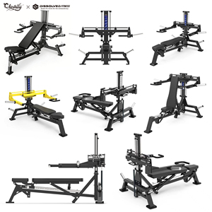 Macchina Multifunzione per <span class=keywords><strong>Palestra</strong></span>, Attrezzatura Fitness di Lusso, Pressa per Spalle con Pesi, Macchine Commerciali per <span class=keywords><strong>Palestra</strong></span>, Set Completo - Product Image 3