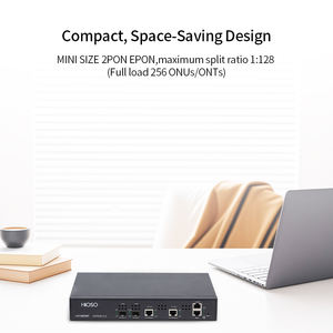 HiOSO PIZZA BOX 2PON HA7302CST 10db 9db 8db 7db SFP Opzionale EPON OLT 2 1000M 2 Porte RJ45 Attrezzatura per Fibra Ottica FTTx - Product Image 3