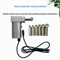 Machine à tresses instantanées efficace et automatique avec alimentation électrique pour un tressage rapide et précis des cheveux
