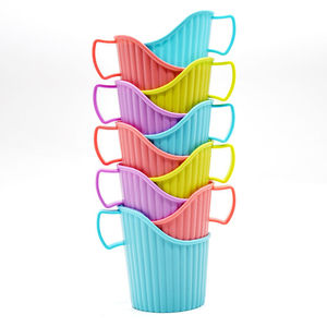 Disposable Paper Cup Holder Thickened Plastic Insulated Sleeve For Hot Drink Wedding Use Yiwu Origin - Product Image 4