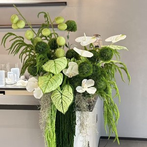 ผลไม้ประดิษฐ์สีเขียวพลาสติกขนาด 10 ซม.-30 ซม. สำหรับตกแต่งบ้านและงานแต่งงาน - Product Image 2