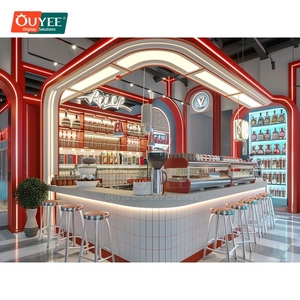 Diseño y fabricación <span class=keywords><strong>de</strong></span> mobiliario comercial para cafeterías especializadas, sistema <span class=keywords><strong>de</strong></span> accesorios para cafeterías, puerta corrediza, mobiliario para minoristas - Product Image 3