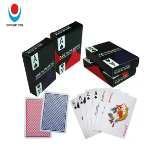 Puente de impresión de juego de cartas personalizado, Logo de juego personalizado, 58x88mm, mágico, OEM, brillante, para juegos de <span class=keywords><strong>Casino</strong></span>, plástico impermeable, PVC - Product Image 2