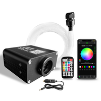 Kit d'éclairage de toit de voiture 16W Twinkle Star, éclairage intérieur à fibres optiques, éclairage de toit de voiture à effet ciel étoilé