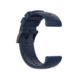 Bracelet de remplacement en acier inoxydable pour <span class=keywords><strong>Suunto</strong></span> 9/9 Baro/<span class=keywords><strong>Spartan</strong></span> Sport <span class=keywords><strong>Wrist</strong></span> <span class=keywords><strong>HR</strong></span>, bracelet de <span class=keywords><strong>montre</strong></span> en silicone de 24 mm - Product Image 5