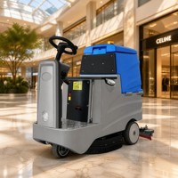 Autolaveuse à conduite au volant pour les tâches de nettoyage quotidiennes des ateliers d'usine et des centres logistiques S750