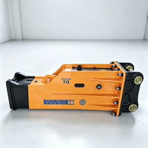 SOOSAN SB70 Nouveau marteau briseur hydraulique de type boîte pour excavatrice de 16-21 tonnes, construction, exploitation minière, burin, pompe, moteur, roulement - Product Image 1