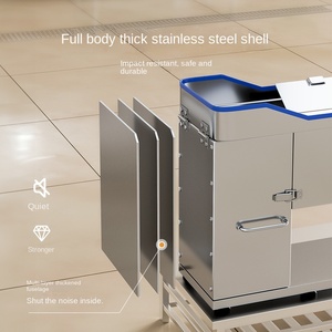 Máquina cortadora de carne eléctrica automática comercial, Motor de componentes básicos para filete de pollo, carne de cerdo fresca, panadería/bodega - Product Image 4