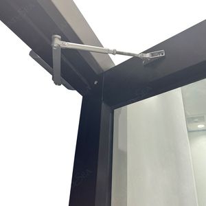 <span class=keywords><strong>Porte</strong></span> <span class=keywords><strong>intérieure</strong></span> à <span class=keywords><strong>double</strong></span> vitrage à prix bon marché <span class=keywords><strong>Porte</strong></span> affleurante en aluminium à une feuille Portes battantes modernes à entrée française en aluminium - Product Image 5