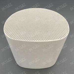 Evrensel egzoz katalitik konvertör Dpf sistemi Cordierite petek seramik malzeme dizel motor filtresi - Product Image 5