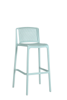 Meubles DL en gros, mobilier moderne pour salle à manger, chaises et tabourets en plastique PP pour fêtes en plein air, sans accoudoirs