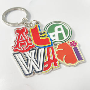 Porte-clés en métal personnalisé, fabrication directe en Chine, fabricant <span class=keywords><strong>de</strong></span> porte-clés en émail personnalisés, création <span class=keywords><strong>de</strong></span> logo sur porte-clés en métal - Product Image 6