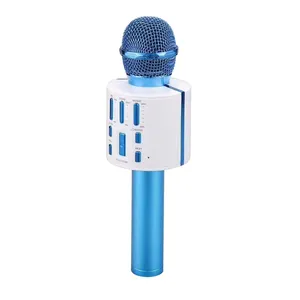 V8 Mic Draadloze Karaoke Microfoon Luidspreker Draagbare Professionele Usb Mic Voor Kinderen Bt 2/5000 Kerstcadeau