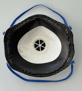 FFP3 Safety Industrial Schutz gas PM2.5 Partikels chutz maske im Stirnband stil mit Atem ventil - Product Image 6