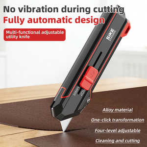 Cuchillo Multiusos 2 en 1 de Aluminio de Grado Profesional, Funcionalidad Dual para Cortar, Innovador Cuchillo de Camping con Cuchilla de Plástico - Product Image 4