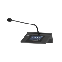Unidad de Micrófono Digital de Escritorio para Conferencias con Pantalla Táctil, Placa de Identificación Electrónica y Función de Votación Opcional para Sistemas de Conferencia