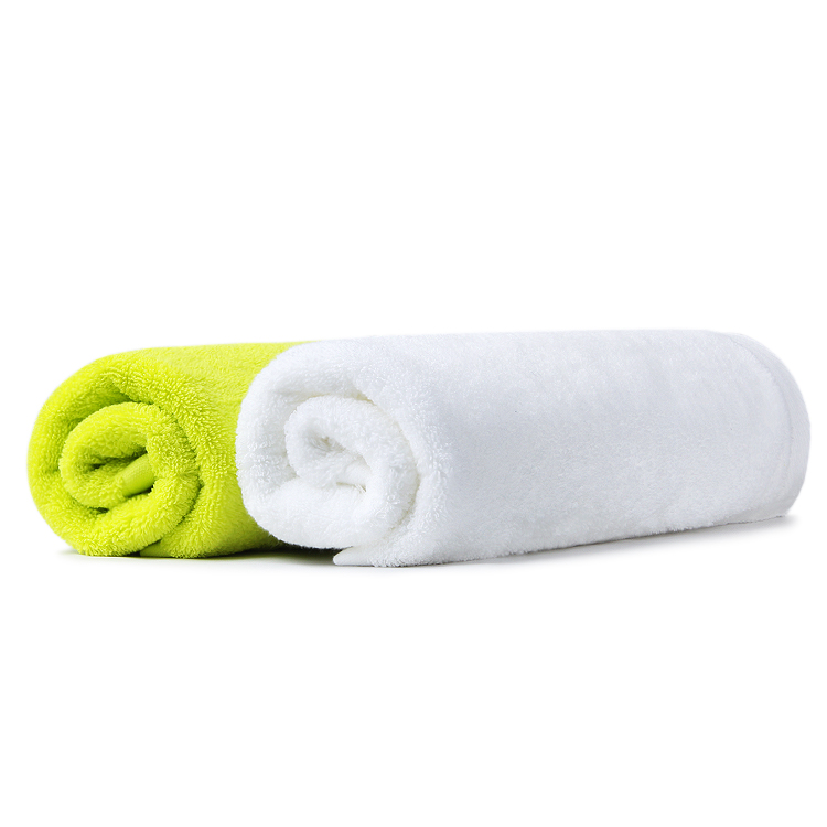 Factory wholesale 100% cotton custom logo travel gym sport towel