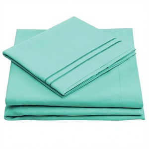 Parures de draps-housses brodées personnalisées 100 % coton 210TC 6 pièces, motif massage, qualité hôtelière, pour détaillants - Product Image 3