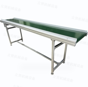 Nhà Máy Tùy Chỉnh Hoạt Động Tự Động PVC Vành Đai Băng Tải Kiểm Soát Tốc Độ Màu Xanh Lá Cây Băng Tải Vành Đai Hệ Thống Máy Dây Chuyền Sản Xuất - Product Image 2