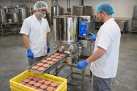 Machine industrielle de formage de galettes de viande pour galettes de bœuf, nuggets de poulet et galettes de légumes
