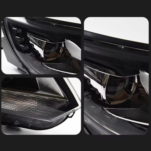 Gruppo Fari Anteriori Full LED per Volkswagen <span class=keywords><strong>Tiguan</strong></span> 2013-2016, Luci Abbaglianti e Anabbaglianti - Product Image 4