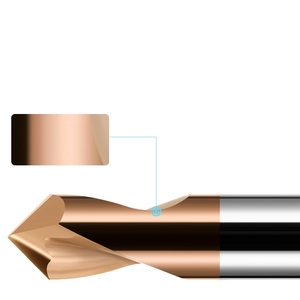 Cacbua vonfram thép trung tâm bit đôi đầu cứng một lớp cố định lõi khoan 60 Độ dài thép điểm khoan - Product Image 2