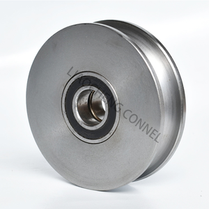 Structure cylindrique à une rangée de roulement à rouleaux de convoyeur de <span class=keywords><strong>rail</strong></span> de la rainure en H de l'acier inoxydable 304 <span class=keywords><strong>pour</strong></span> des applications de machines - Product Image 4