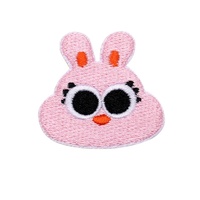 En gros, Patch animalier tactique brodé personnalisé (Ours, Renard), thermocollant, pour vêtements, sacs, chapeaux, activités de plein air et DIY