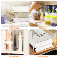 beliebteste oem-bedienbedienungen badezimmer acryl-regale küchenteiler für organisation 8 stück