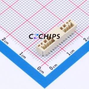 WAFER-GH1.25-13PLB Wire-to-Board Pin Header SMD,P=1.25mm Connector 1x13P 1.25mm Vertical Mount GH - Product Image 1