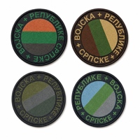 Écussons brodés personnalisés de haute qualité en gros avec logo, à coudre, en PVC, avec support auto-agrippant pour vêtements, sacs et chapeaux