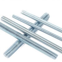 High Quality Low Carbon Steel Galvanized Zinc Plated Fully Stud Thread Left Hand Metric Thread Rod M8 DIN975/DIN976 3-Year