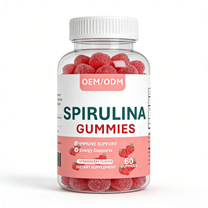 เยลลี่สาหร่ายสไปรูลิน่า ขายส่ง 60 ชิ้น/ขวด |   อาหารเสริมรสสตรอว์เบอร์รี ช่วยเสริมภูมิคุ้มกันและพลังงาน สำหรับผู้ใหญ่ - Product Image 6