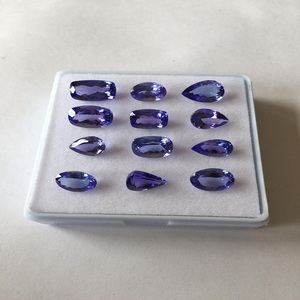 天然加熱ルーペクリーンタンザナイトルーズジェムストーンAAA品質とジュエリーに最適な優れた青色のAAA光沢 - Product Image 3