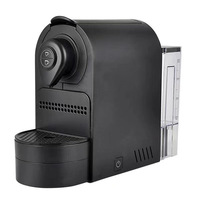 Cafetière à capsules expresso automatique Nespreso blanche de bureau portable