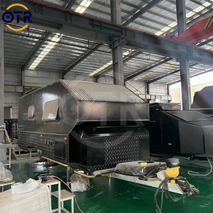 Venda quente mini trailer de acampamento ao ar livre trailer de viagem pop-up trailer de <span class=keywords><strong>RV</strong></span> de barraca de acampamento - Product Image 3