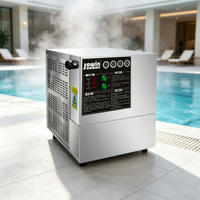 Générateur de vapeur électrique commercial JOWIN 12-36KW 230V personnalisé en acier inoxydable 304 pour hammam, équipement de vapeur pour hammam compact