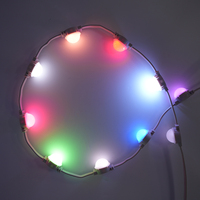 Luces LED Puntuales XQD de Alto Brillo, Resistentes al Agua IP67, RGB Multicolor, CRI 90, para Iluminación de Paisajes Exteriores y Parques Temáticos