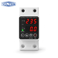 NOUVEAU Protecteur de surtension et de sous-tension réglable 16A pour prise AC 220V 110V, protection contre les surtensions, prise UK, protection sécurisée