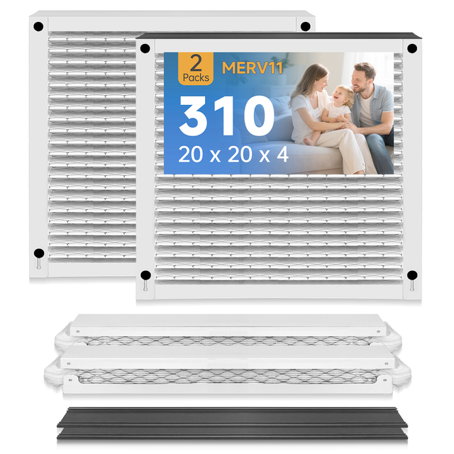 310 Filter Replacement for MERV11 Whole House AprilaireAir Filter 1310 2310 3310 4300 Models 2 Packs