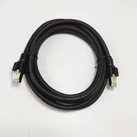 Câble Ethernet Cat7 Cat8 plaqué or 1m 2m 3m 40 Gbps RJ45 Câble de raccordement LAN Cat7 Cat8